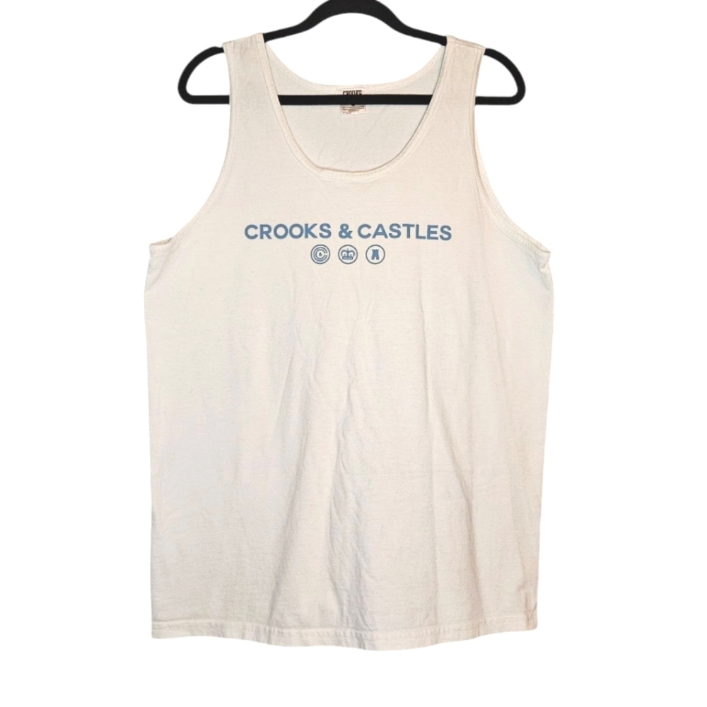 Crooks And Castles Venetian Medusa Design Tank Size L